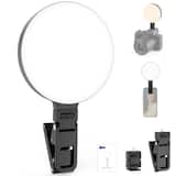 Neewer - LED Selfie Ring Light, Bi-Color, Clip, 2000mAh