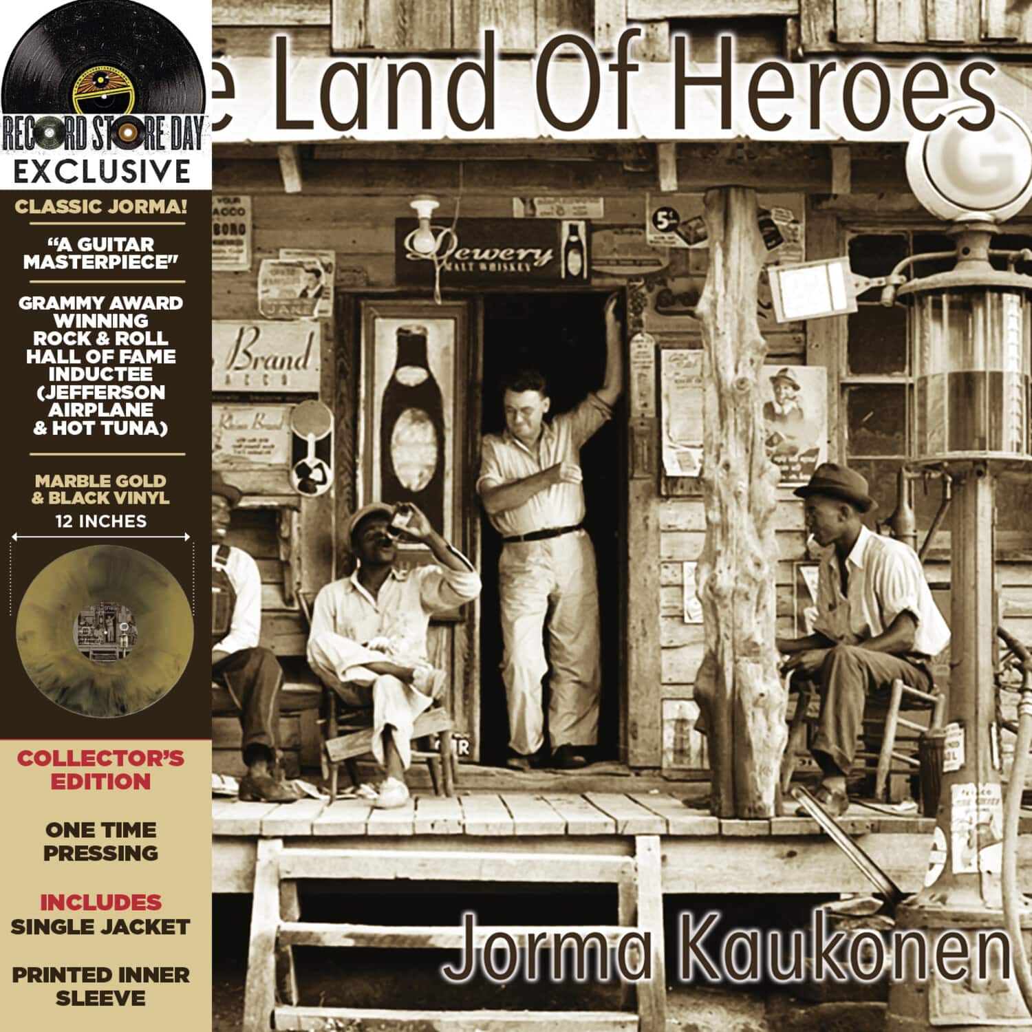 Jorma Kaukonen - The Land of Heroes  - VINYL LP