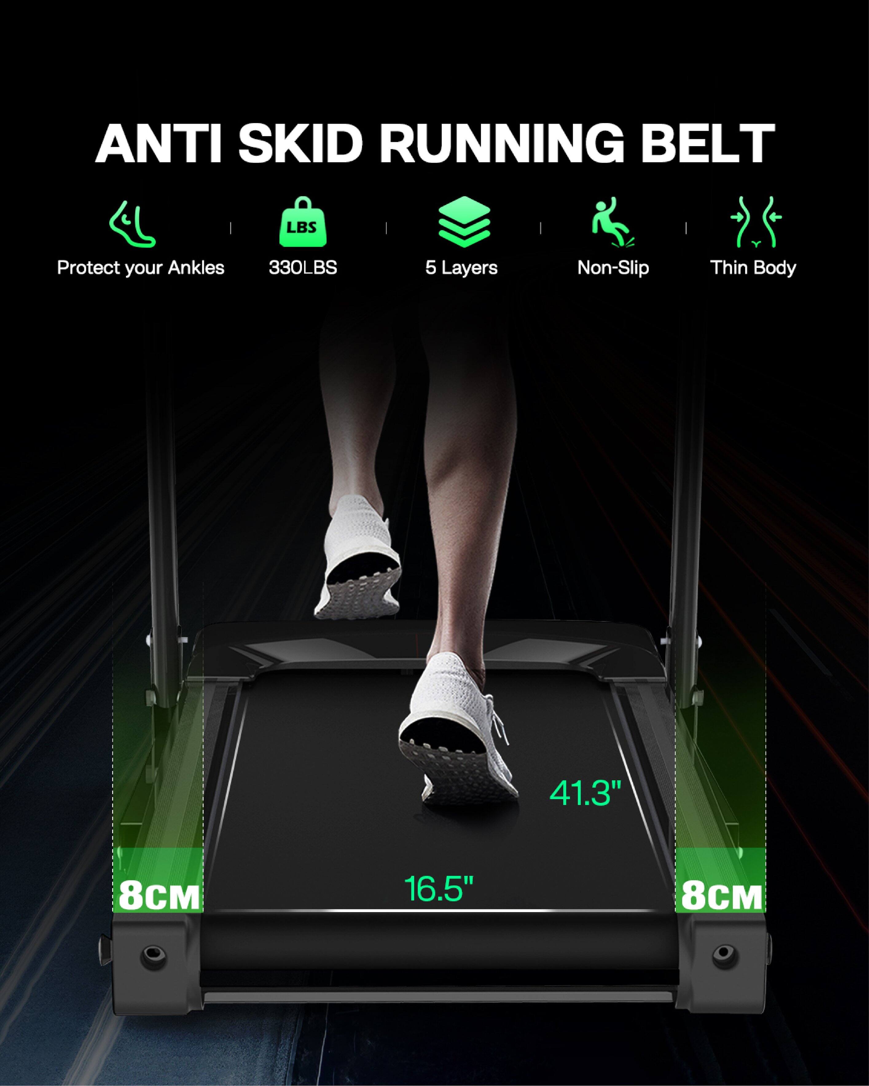 ANTI SKID RUNNING BELT

- Protect your Ankles
- 330LBS
- 5 Layers
- Non-Slip
- Thin Body

41.3" x 16.5" x 8CM x 8CM