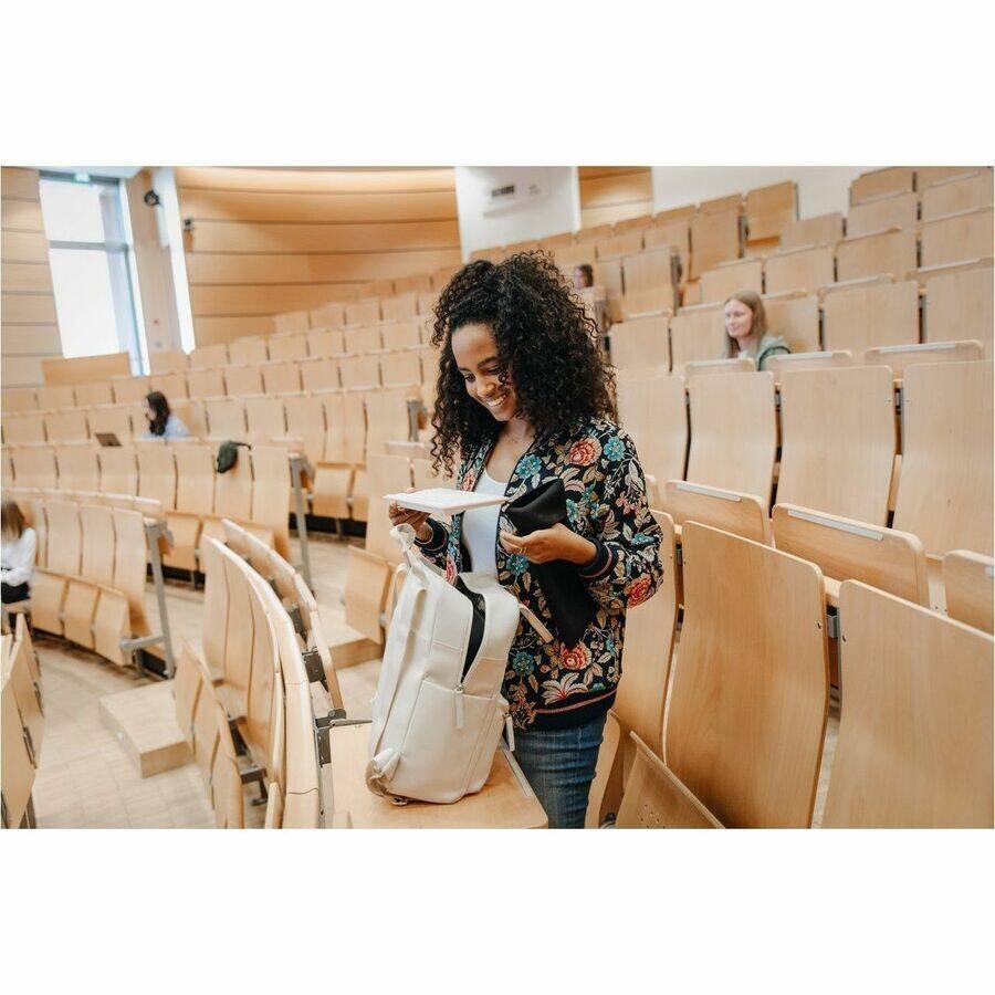 Alt View 4. CHERRY - CHERRY KW 7100 Keyboard - Multi-Device, Compact, 3 Bluetooth Channels, AES-128 Encryption, Status LEDS, Abrasion-proof - Cherry Blossom.