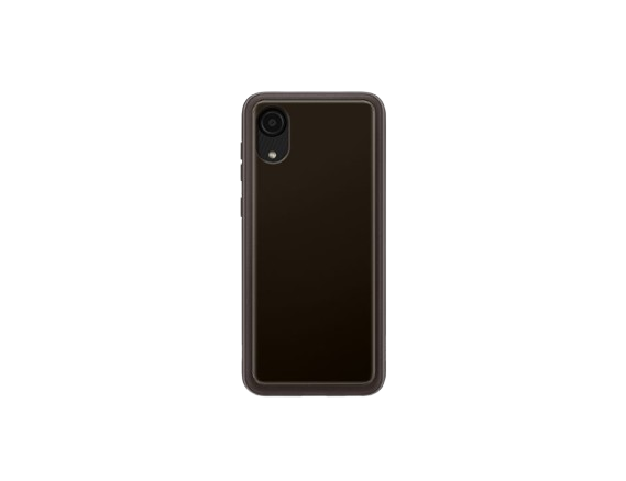 Samsung - Galaxy A03 Soft Clear Cover I Color: - Black