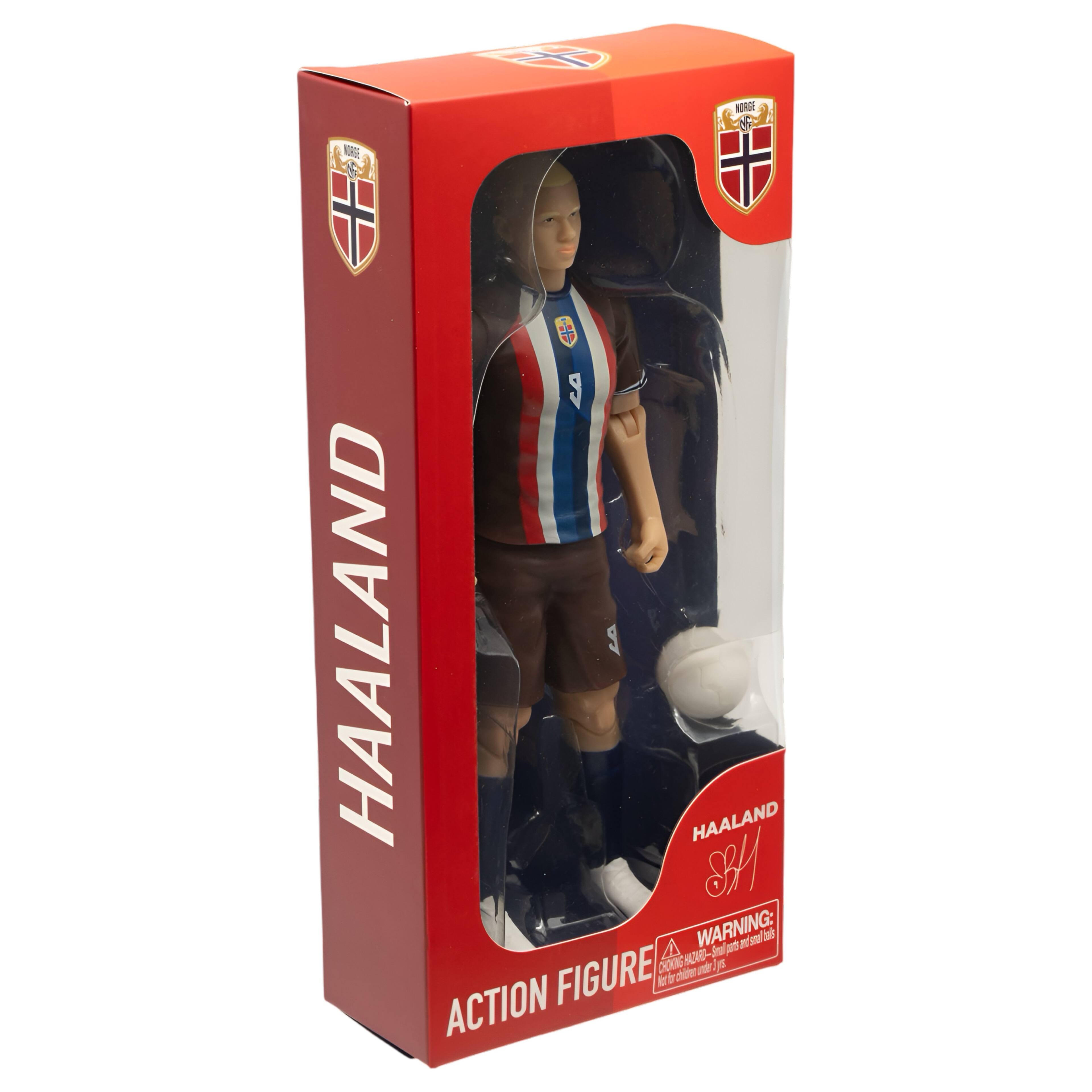 HAALAND  
ACTION FIGURE  

WARNING: CHOKING HAZARD - Small parts. Not for children under 3 years.