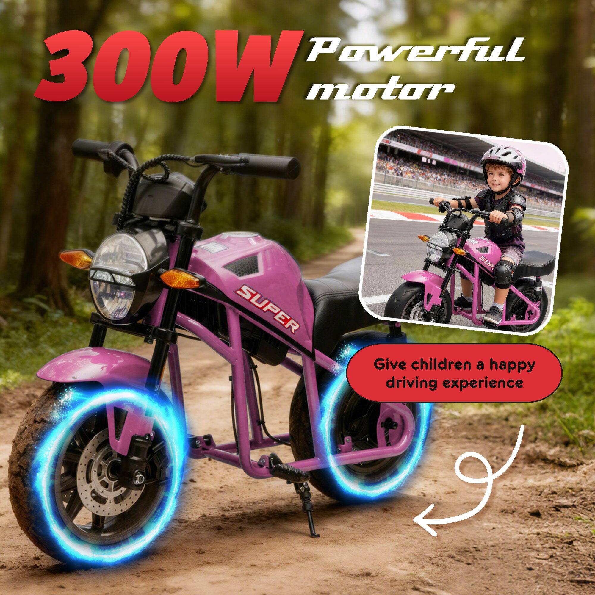 300W Powerful motor

Give children a happy driving experience