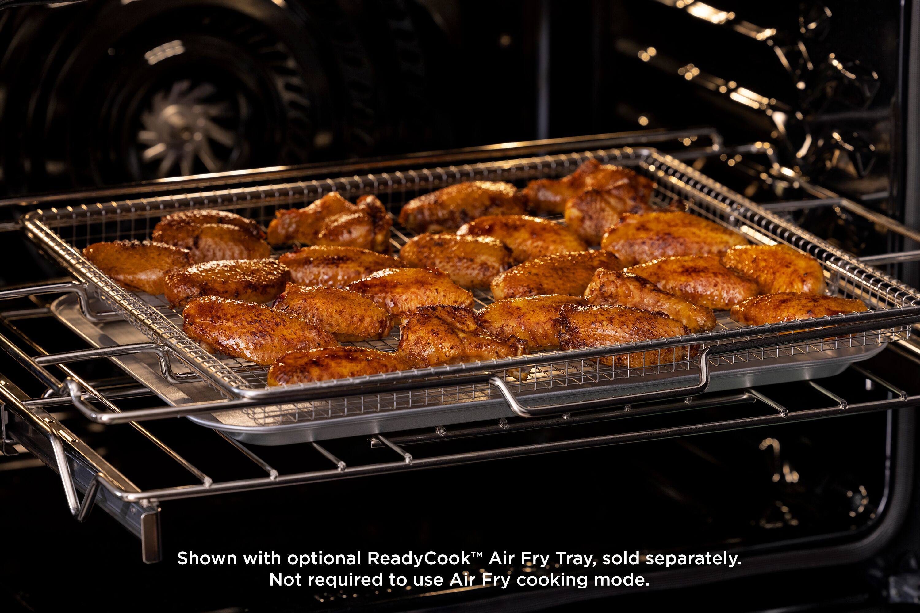 Shown with optional ReadyCook™ Air Fry Tray, sold separately. Not required to use Air Fry cooking mode.