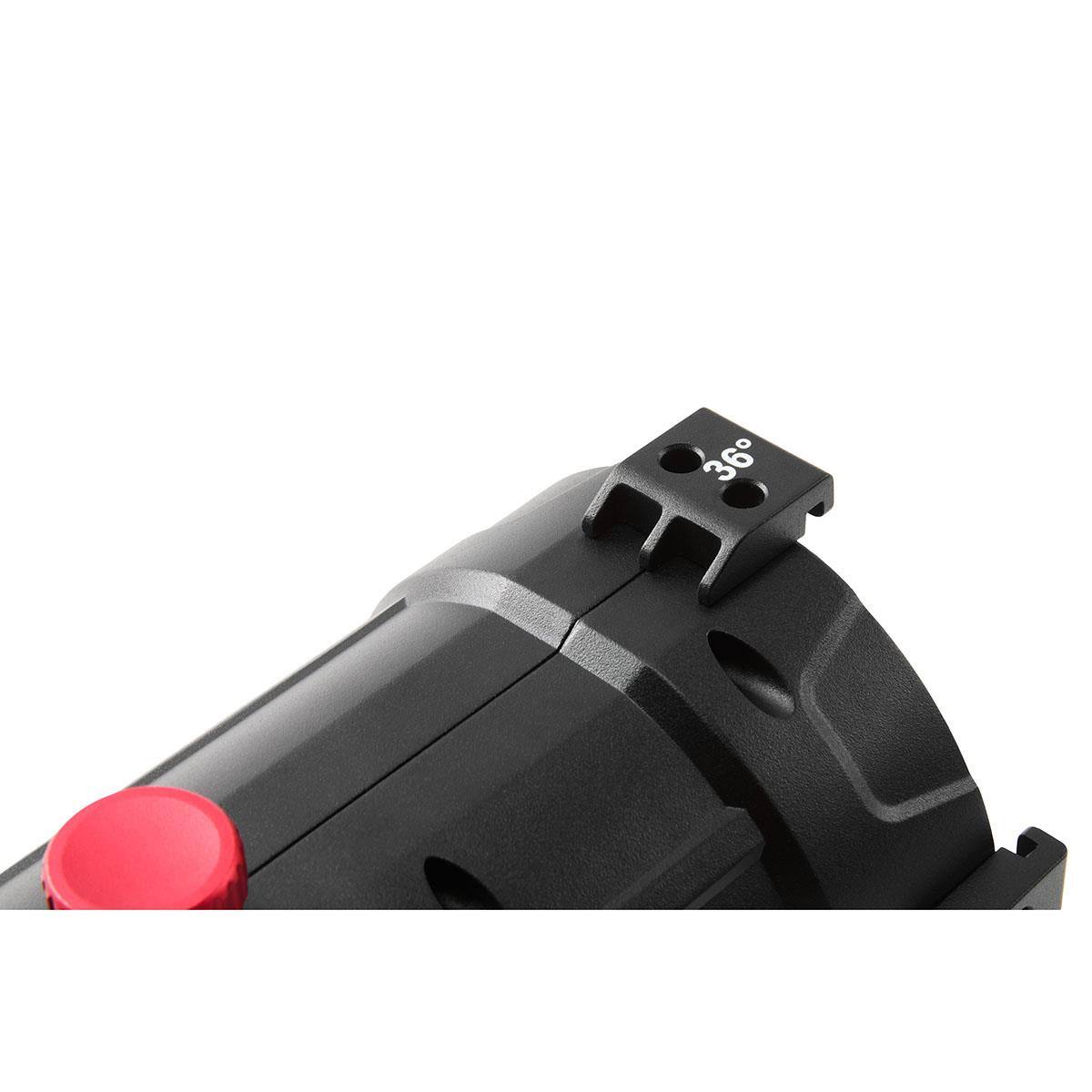 Alt View 6. Aputure - Aputure Spotlight Mount II Projection Lens Modifier with 36 Degree Lens for STORM 400x and STORM 700x fixtures.