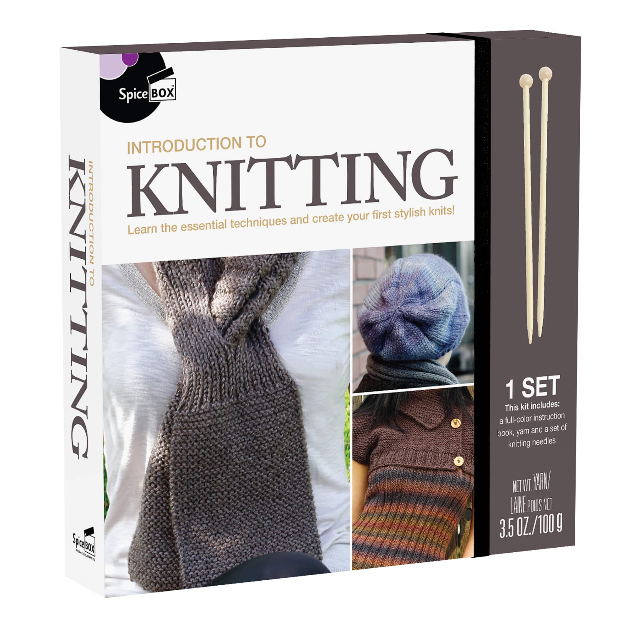 Spice Box - Introduction To: Knitting V2