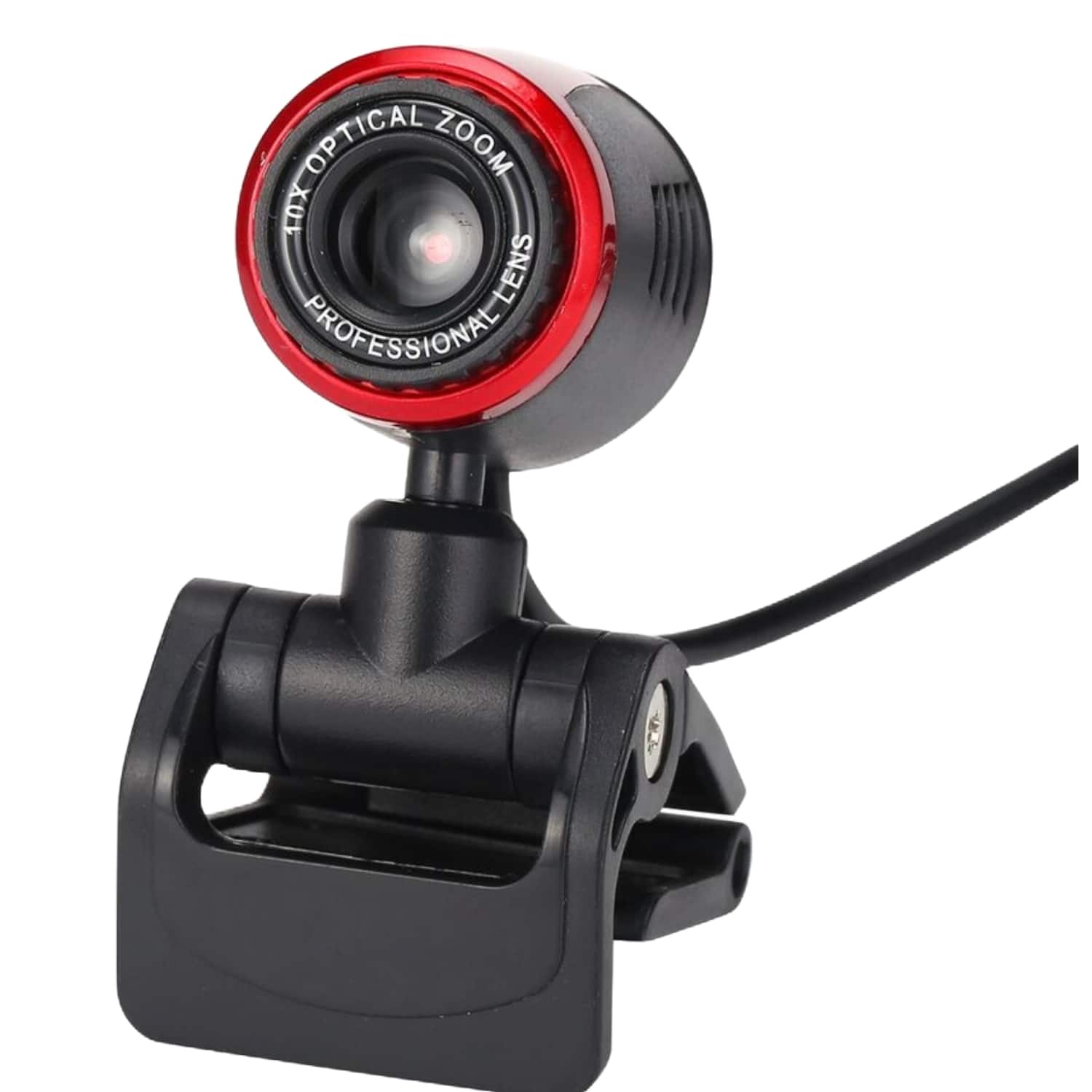 Sanoxy - 1080P HD USB Webcam with Microphone and Autofocus – 360° Rotation for PC & Laptop