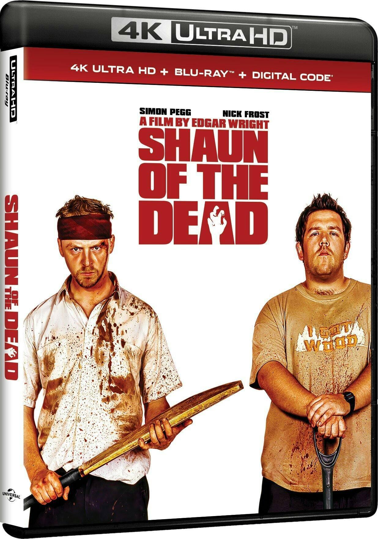 Angle. Shaun of the Dead - 4K Ultra HD + Blu-ray + Digital (4K Ultra HD + Blu-ray) [UHD].