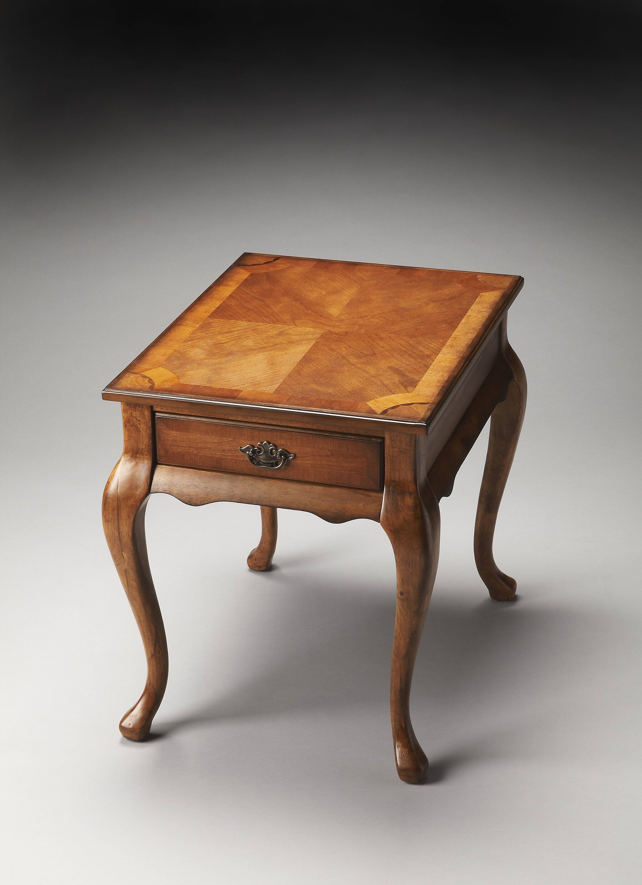 Alt View 2. Butler Specialty - Grace End Table - Medium Brown.