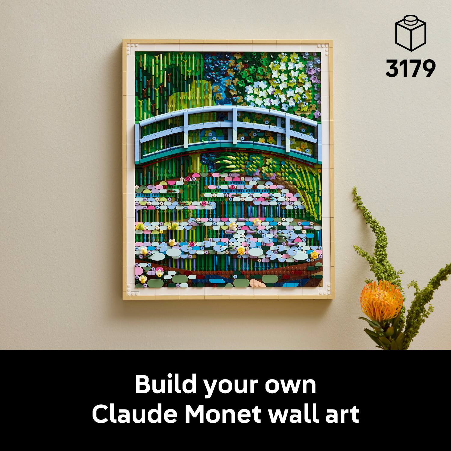 3179 Build your own Claude Monet wall art