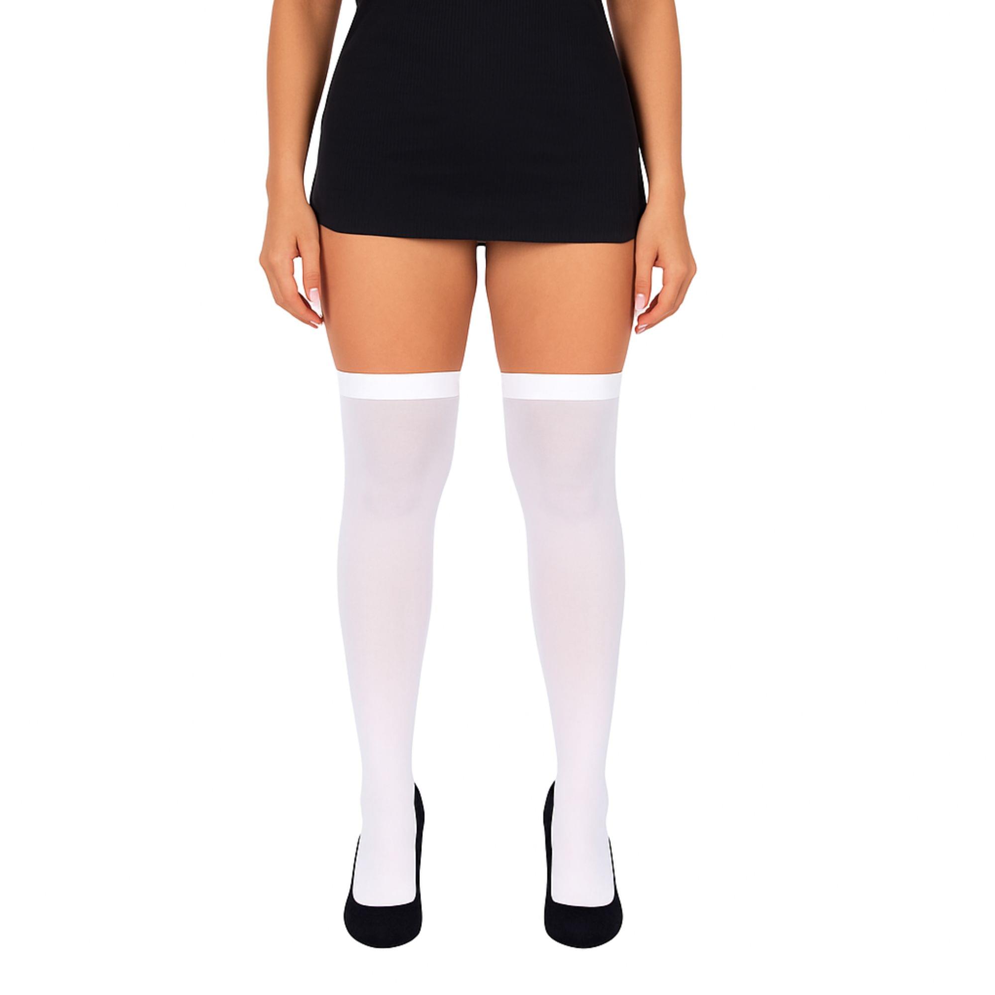 Alt View 1. Orion Costumes - White Stockings White Costume Accessory - White.