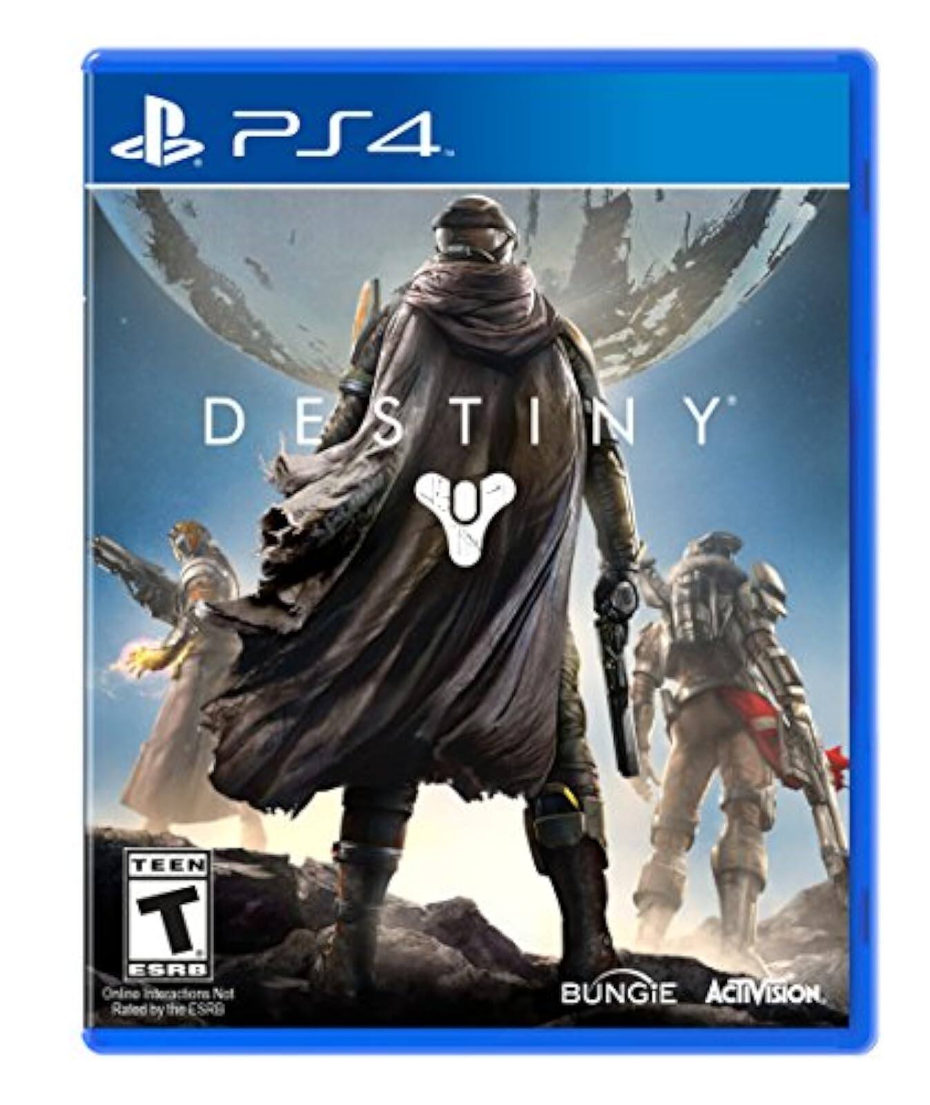 PS4  
DESTINY  
TEEN  
T  
ESRB  
Online interactions Not Rated by the ESRB  
BUNGIE  
ACTIVISION