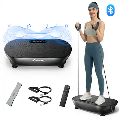 Merach MR-2533B1 Vibration Platform with Bluetooth - Black Merach MR-2533B1 Vibration Platform with Bluetooth - Black