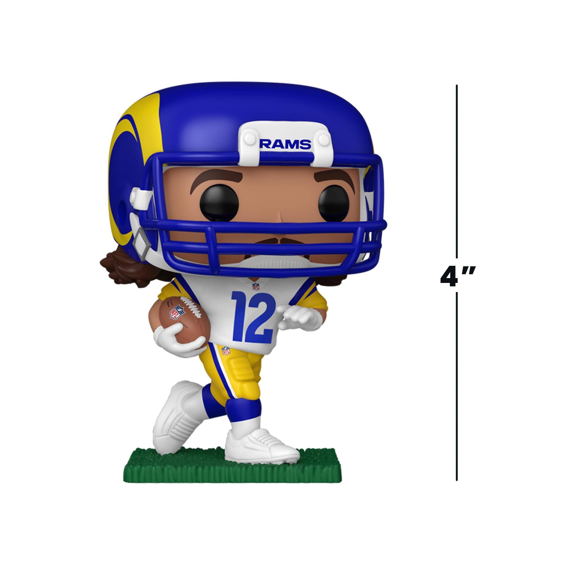 Alt View 3. Funko - Funko Puka Nacua Los Angeles Rams Pop! Vinyl Figure - Multicolor.