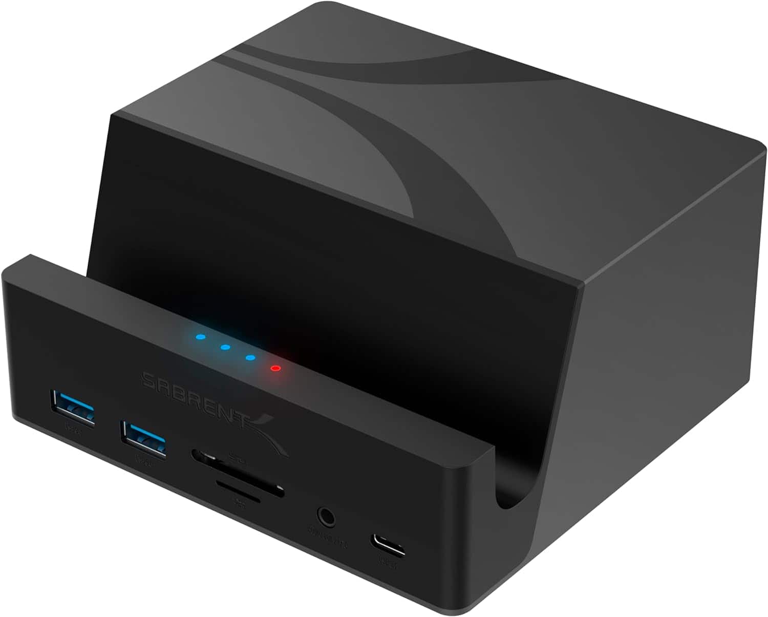 Sabrent - USB-C Universal Laptop Docking Station (DS-UICA) - Black