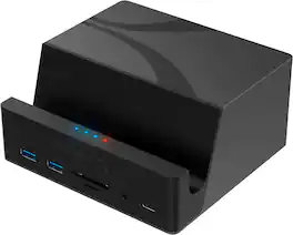 Sabrent - USB-C Universal Laptop Docking Station (DS-UICA) - Black