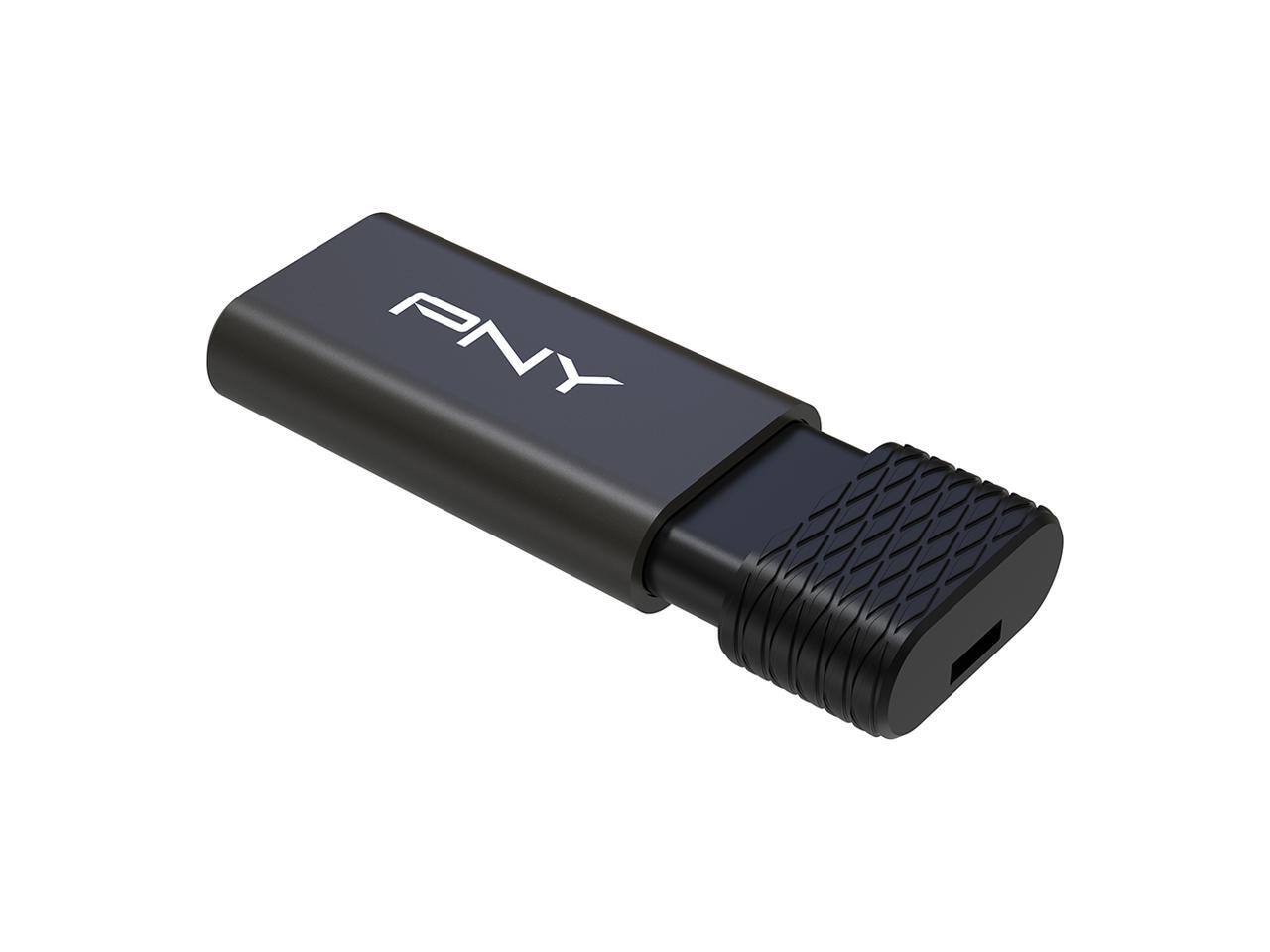 Alt View 3. PNY - PNY Pro Elite V2 128GB USB Flash Drive P-FD128PROV2C-GE - Black.