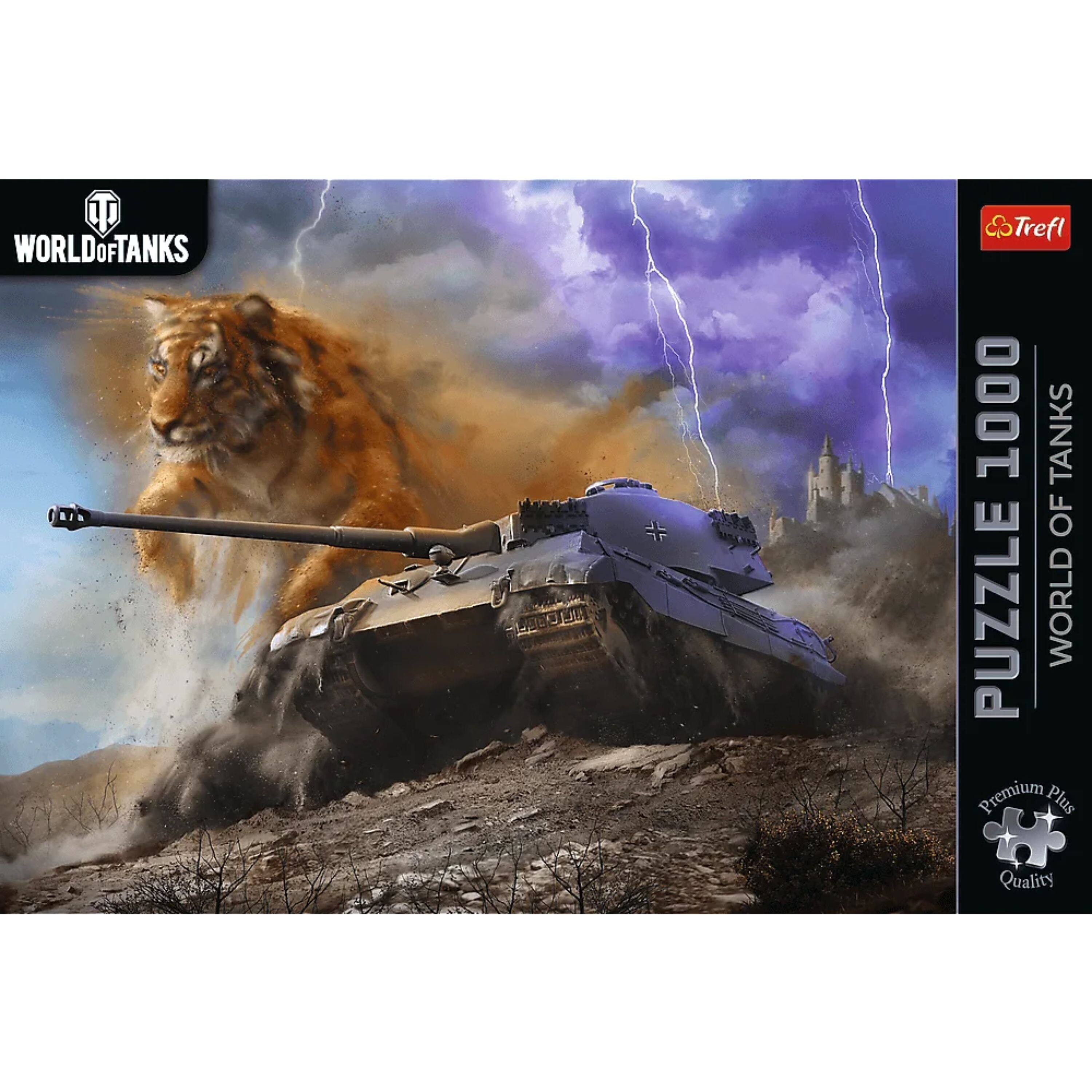 WORLD OF TANKS  
Trefl  
PUZZLE 1000  
WORLD OF TANKS  
Premium Plus Quality