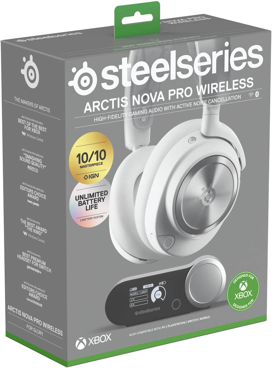 SteelSeries Arctis Nova Pro Wireless Multi Gaming Headset for Xbox SteelSeries Arctis Nova Pro Wireless Multi Gaming Headset for Xbox
