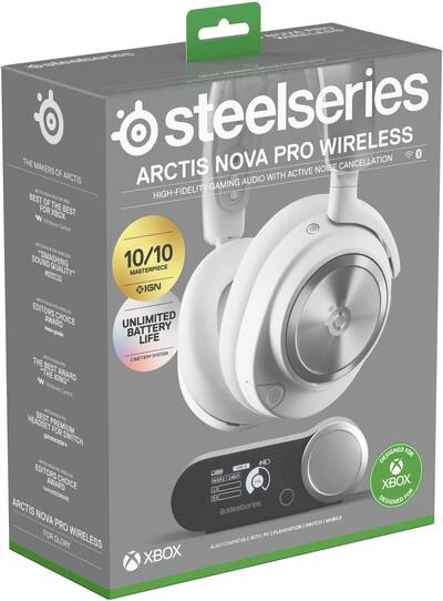 新品未開封Arctis Nova Pro Wireless Xbox SteelSeries Arctis Nova Pro Wireless Multi Gaming Headset