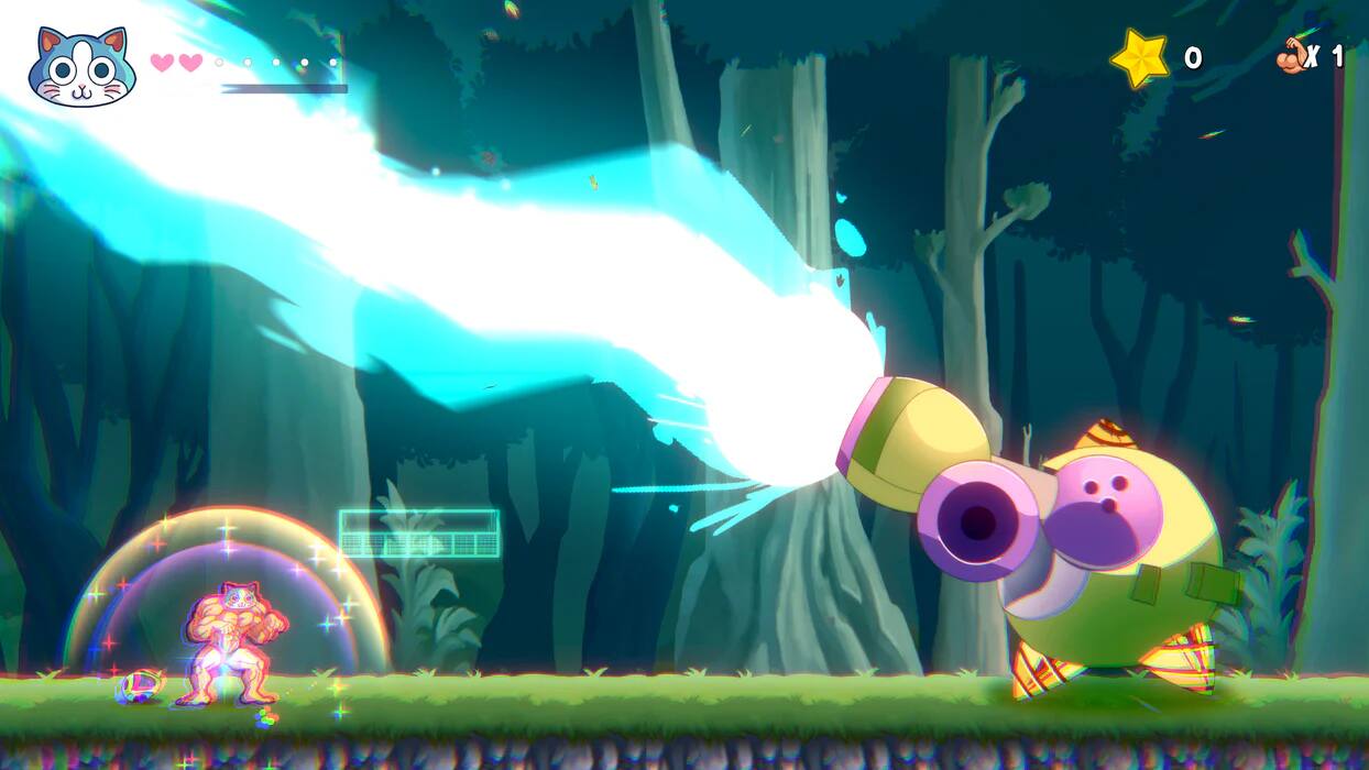 Alt View 5. Tesura Games - KinnikuNeko: SUPER MUSCLE CAT - Standard Edition [PlayStation 5].