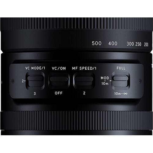 500 400 300 250 200

VC MODE/1 VC/ON MF SPEED/1 FULL

2- MOD - 10m 3 OFF 2 10m - 0