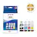 Ink bottles 4 Bouteilles d'encre EPSON | EPSON 502 Combo Pack | Emballage Mixte GENUINE INK FRSON 1 S0C - - : EPSON 502 BK - - EPSON 502 C - EPSON 502 M - EPSON 502 Y - - RAF eldatank