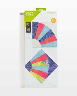 AccuQuilt - Grandmother’S Fan Die With Mat - Multicolor