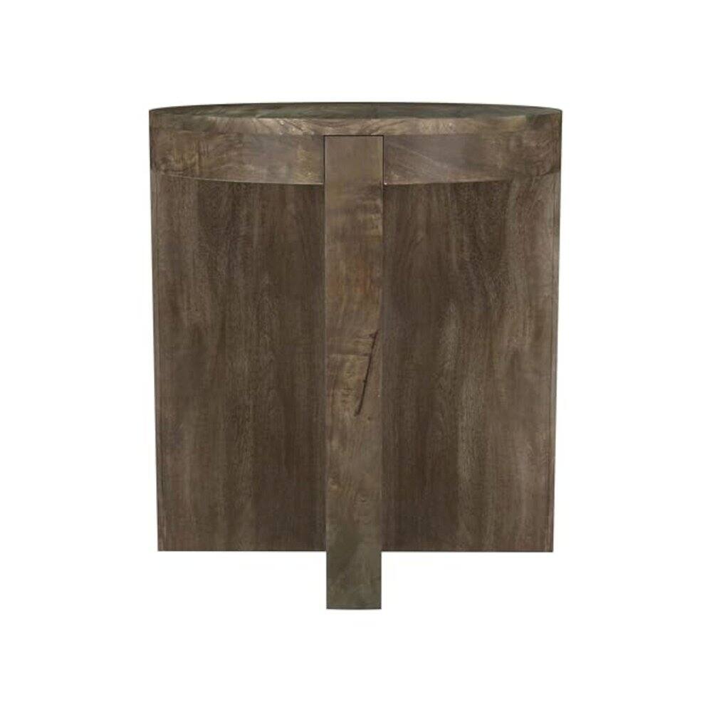 Back. Coaster Co. of America - Kinkaid 3-piece Solid Wood Coffee and End Table Set Brown - Brown.