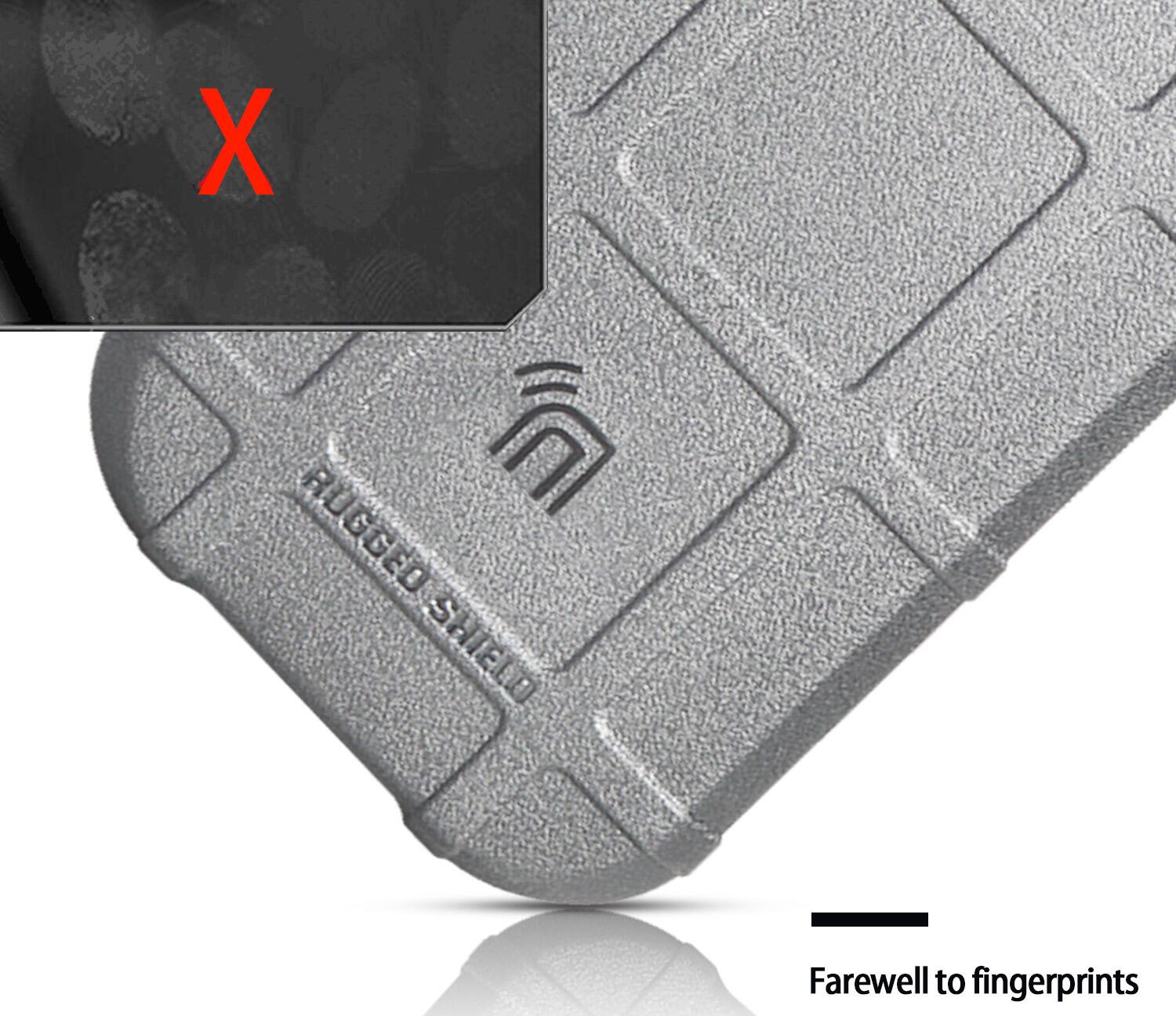 X RUGGED SHIELD  
Farewell to fingerprints