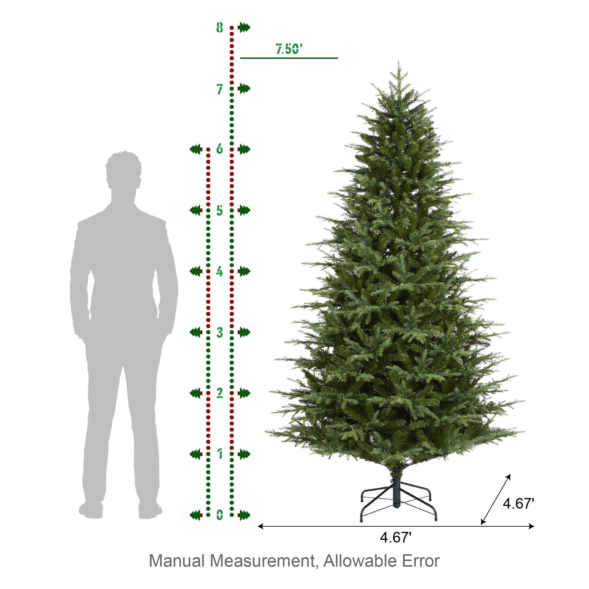 7.50'
7
6
5
4
3
2
4.67'
Manual Measurement, Allowable Error