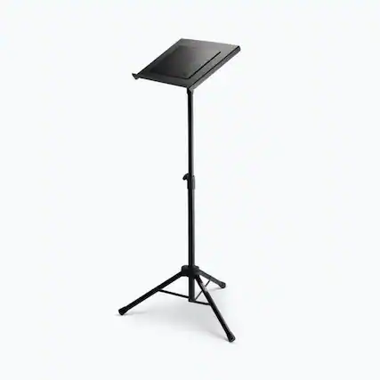 Front. On Stage Stands - On-Stage LPT7000 Deluxe Laptop Stand - "NA".