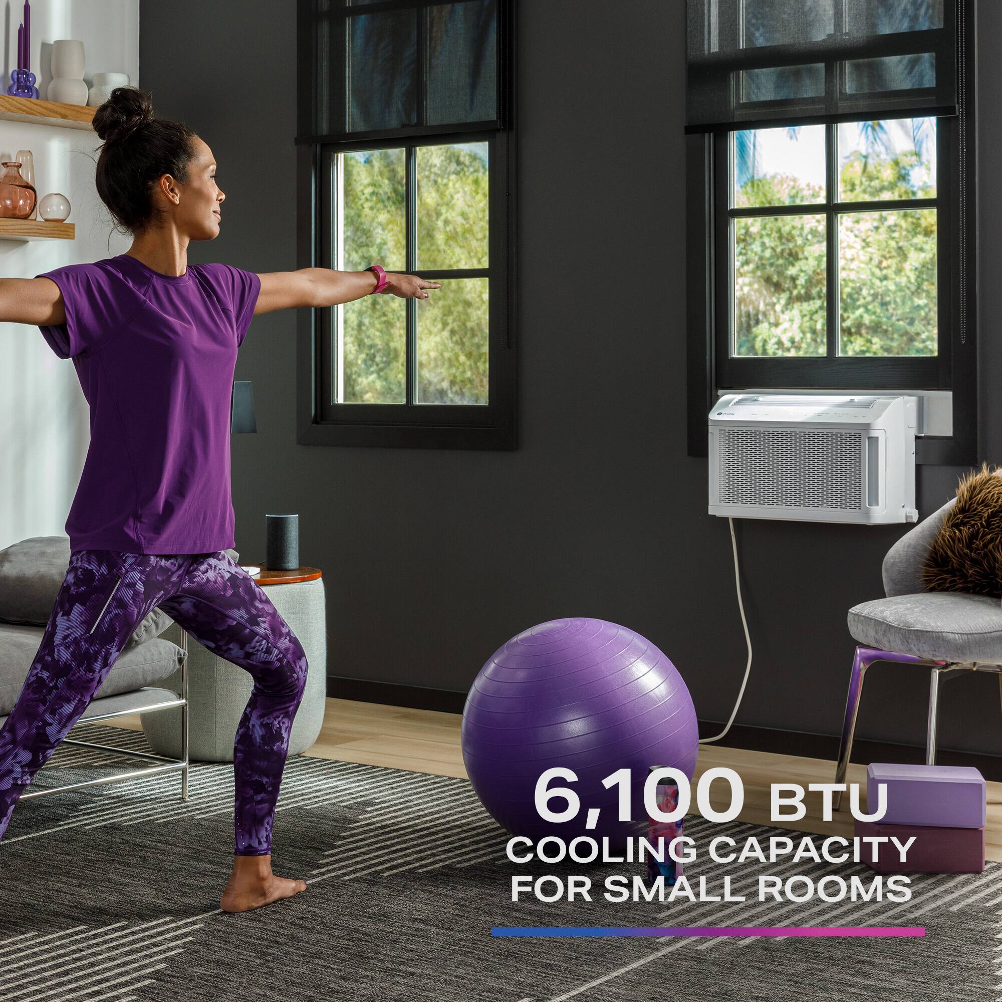 6,100 BTU COOLING CAPACITY FOR SMALL ROOMS