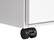 Alt View 5. GOODSILO - 3-Drawer Mobile File Cabinet with Lock, Legal/Letter Size, Metal Filing Cabinet - Installation Required - White.