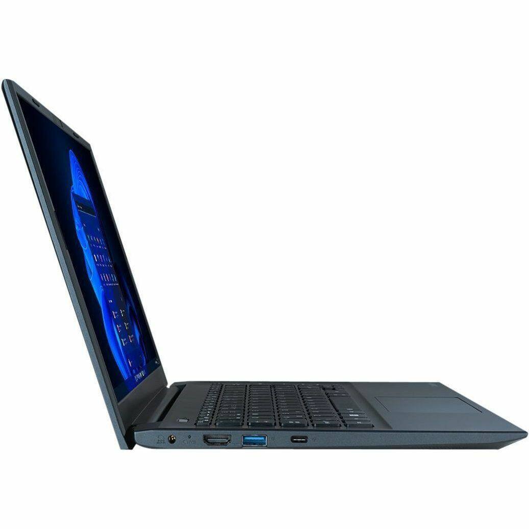 Alt View 1. Toshiba - Dynabook Satellite Pro C40-K 14" Notebook - Full HD - Intel Core 5 120U - 16 GB - 512 GB SSD - Dark Blue - Intel Chip - Dark Blue.
