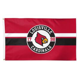 WinCraft - Louisville Cardinals 3' x 5' Applique Flag - Multicolor