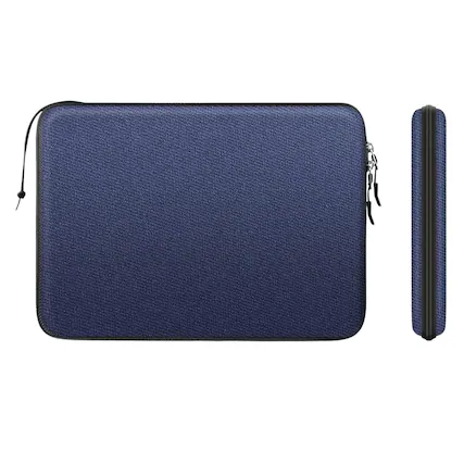 Front. Kitcheniva - Shockproof 15.6" Laptop Sleeve Case For HP Dell Samsung Navy - Navy.