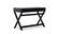 Alt View 13. Linon Home Décor - Penrose Two-Drawer Campaign-Style Writing Desk - Black.