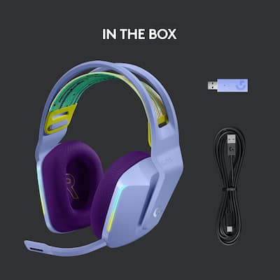 Logitech G733 LIGHTSPEED Wireless Gaming Headset for PS4, PC