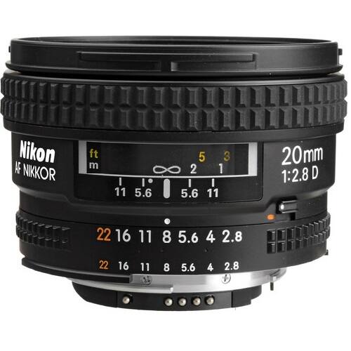 Nikon AF NIKKOR 20mm 1:2.8 D