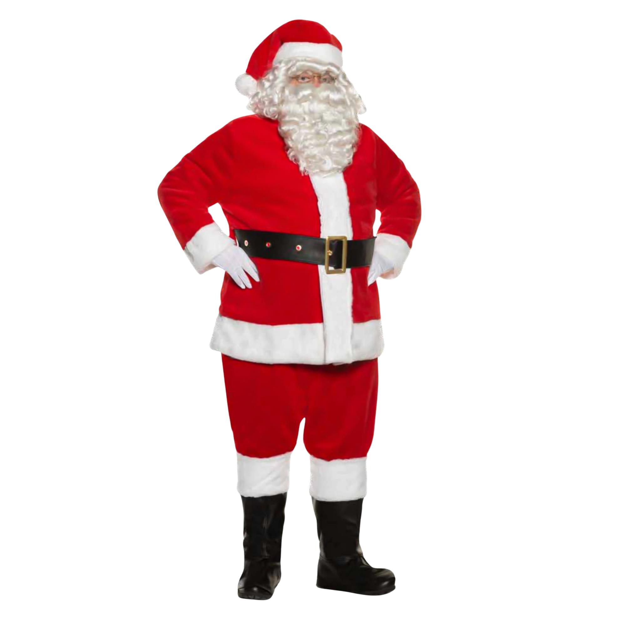 Underwraps - Deluxe Santa Suit Adult Costume | Standard - Purple price history on PriceWatchPro