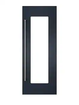 30"W. Veil Wine Door Panel 4" Toe Kick for Viking Veil FDWCIC730 Right Hinge Models - Right Hinge - Slate Blue
