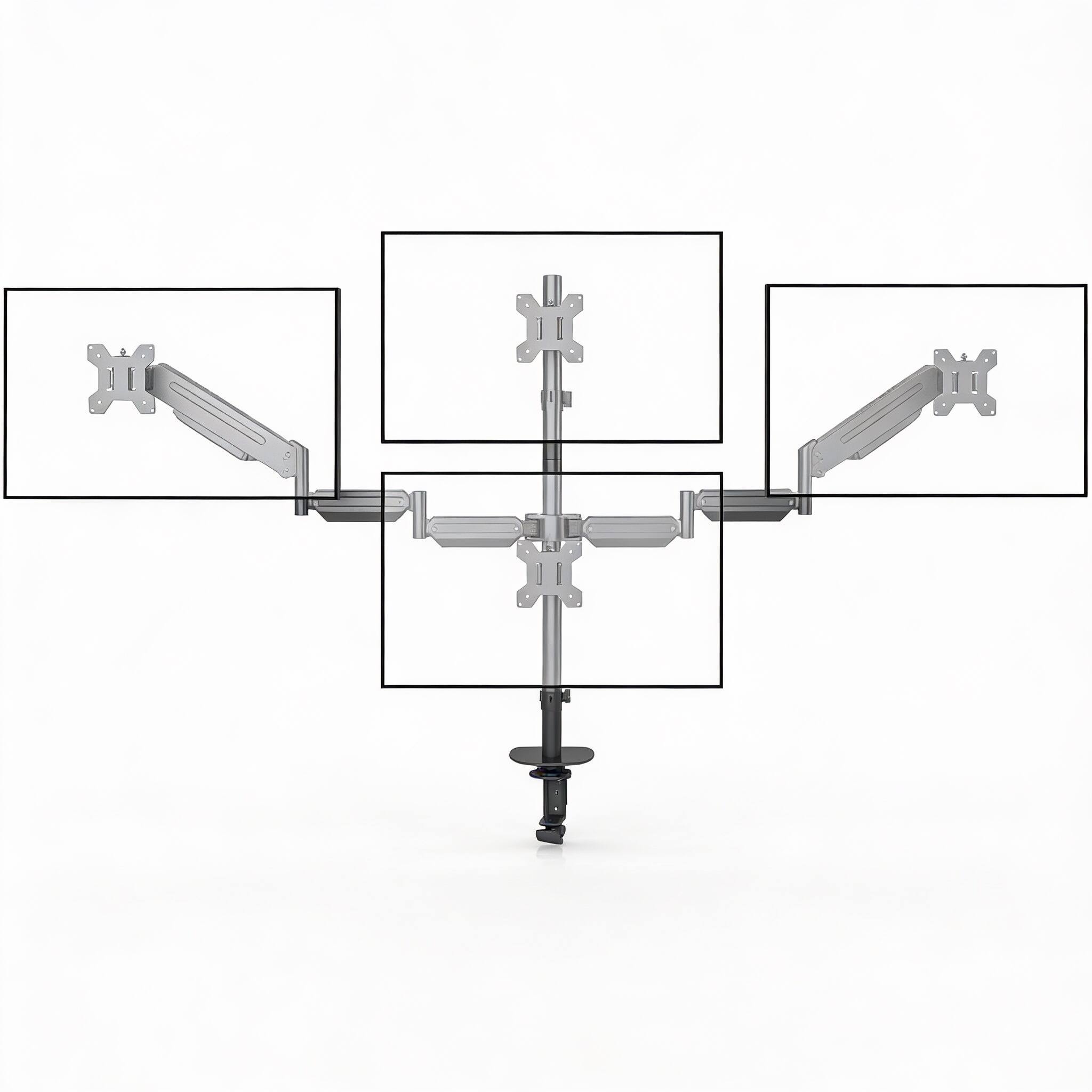 4 monitor mount 32" 22lbs