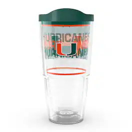 Tervis - Miami Hurricanes 24oz. Competitor Classic Tumbler - Multicolor