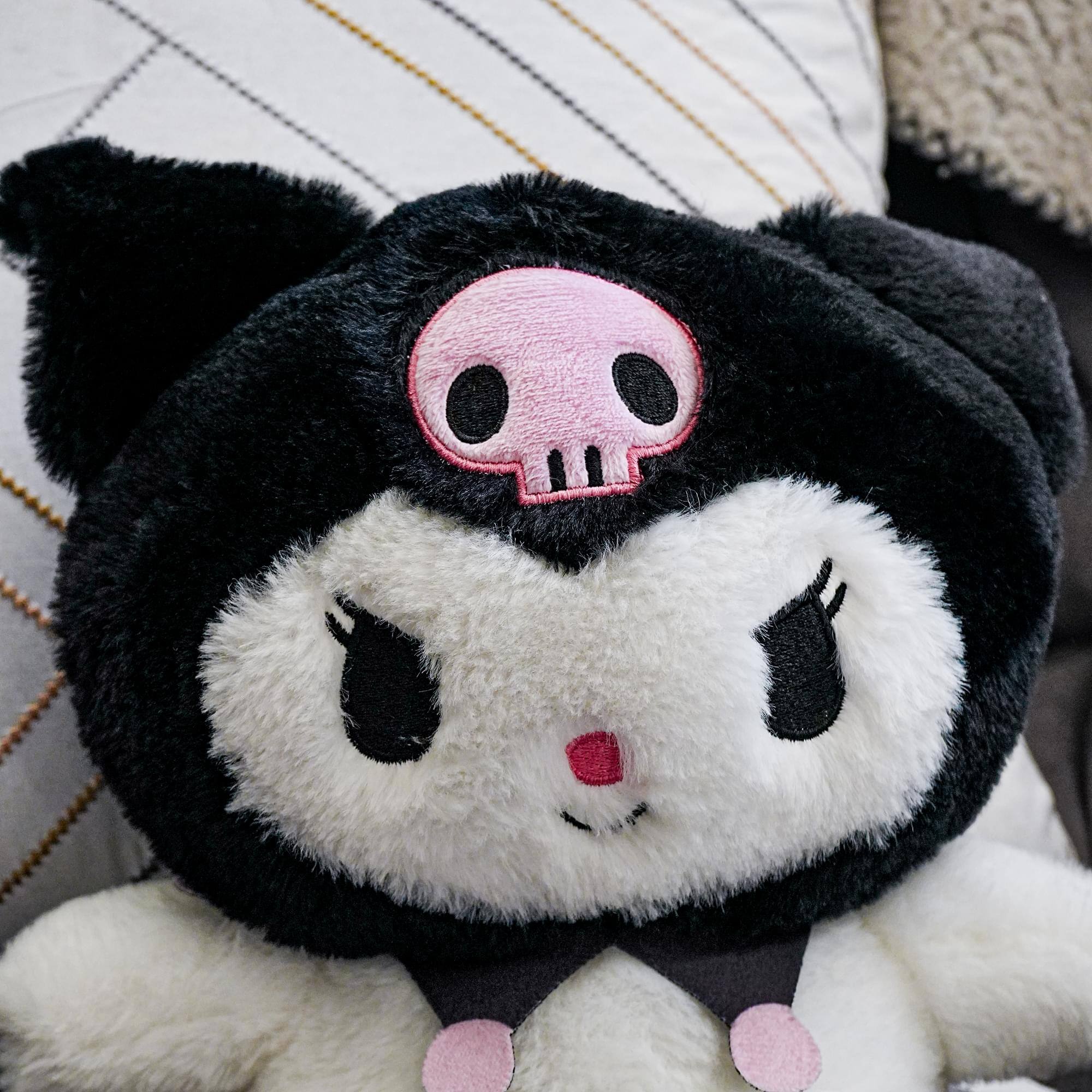Alt View 5. Hello Kitty - Sanrio Hello Kitty Kuromi 10 Inch Collector Plush - Multi-Colored.
