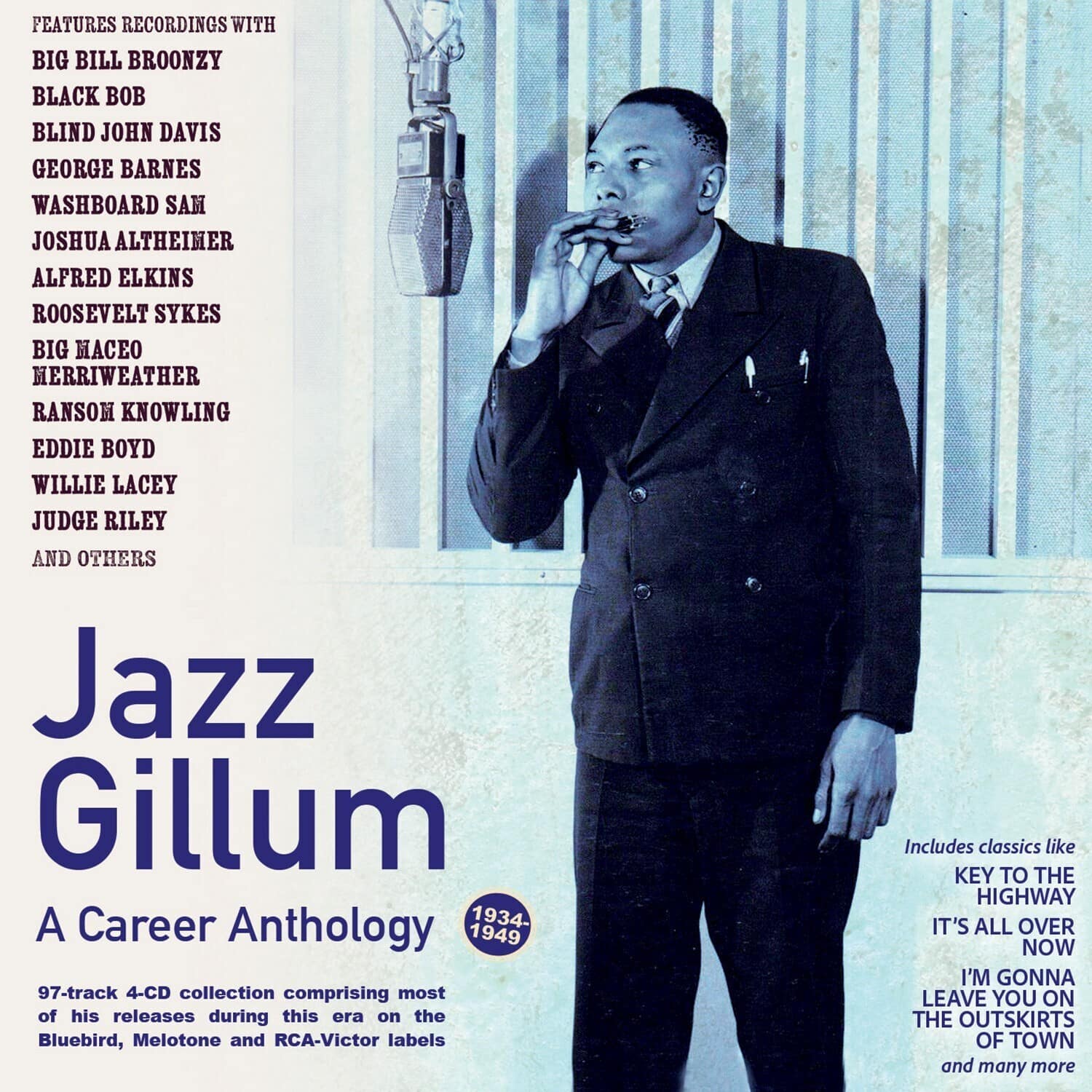 Jazz Gillum - A Career Anthology 1934-49   - COMPACT DISCS [CD]