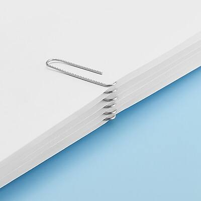 Alt View 4. Staples -  #1 Paper Clips, Silver, 100 Clips/Pack, 10 Packs  - Silver.