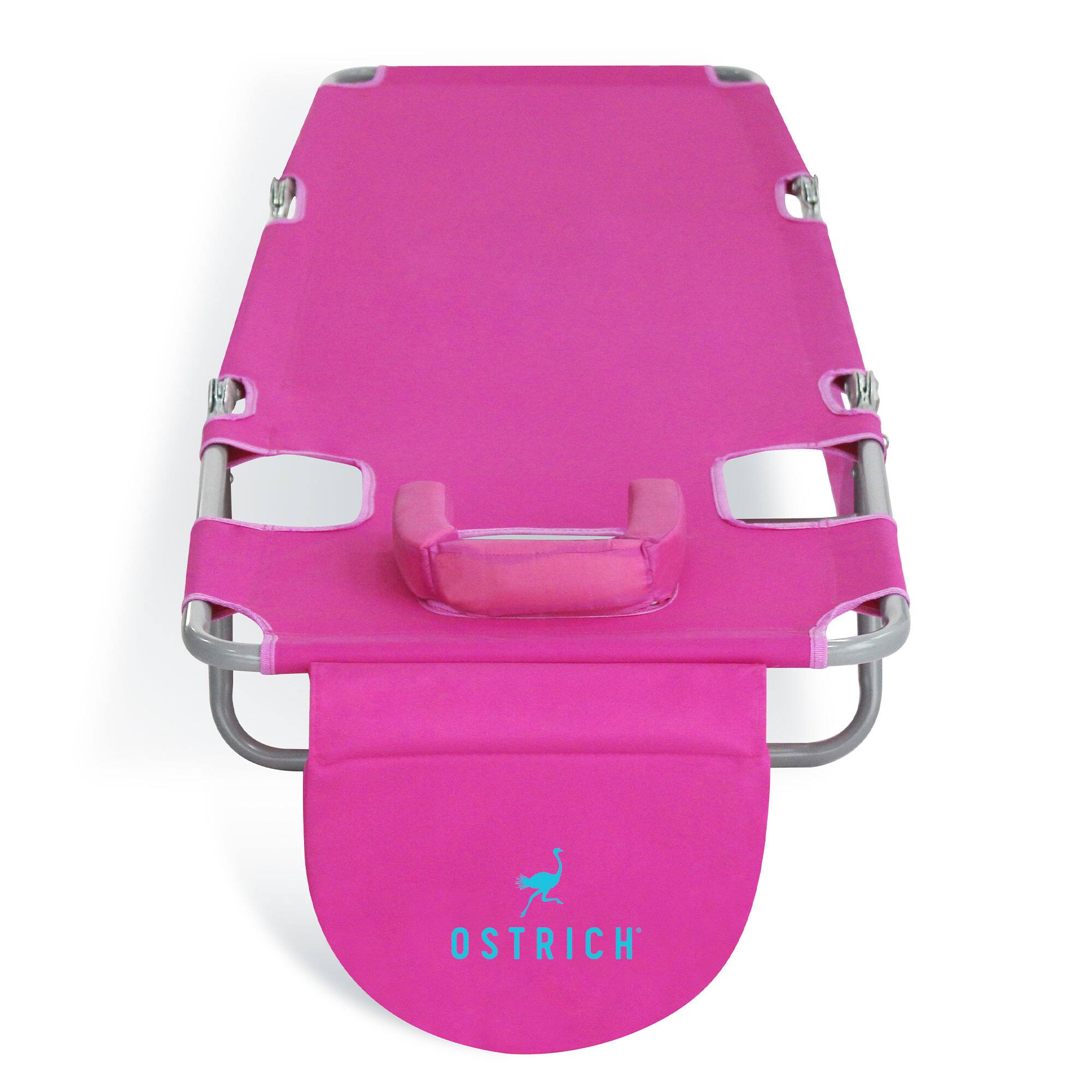 Alt View 7. Ostrich - Ostrich The Original Chaise Lounge, Facedown Beach Pool Tanning Chair, Pink - Pink.