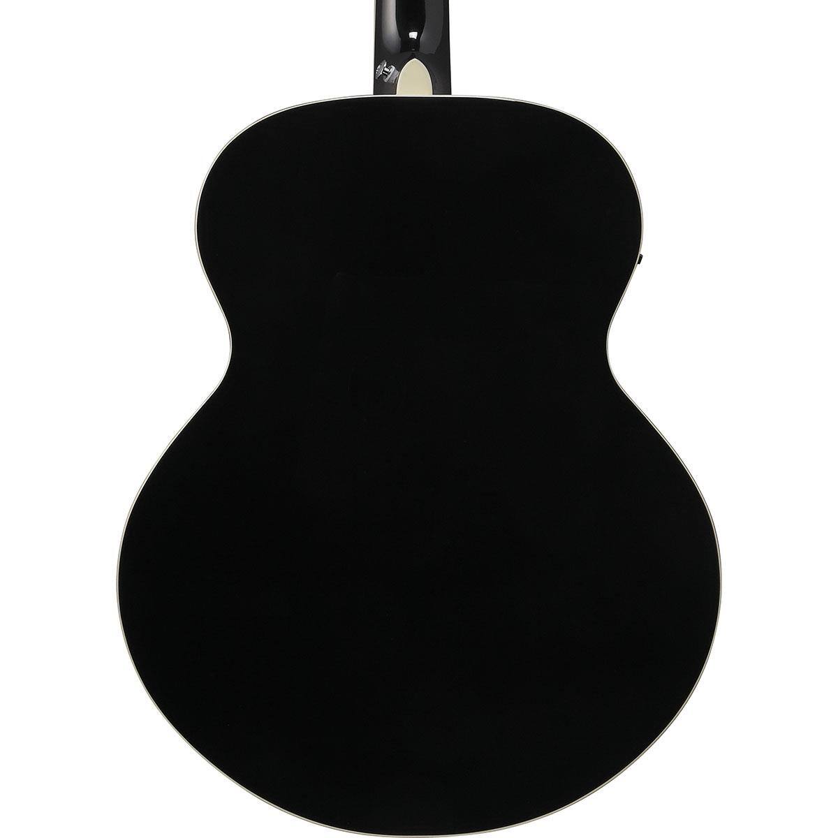 Alt View 4. Ibanez - Ibanez Artwood Series AJ7012M1E 12-String Acoustic Electric Guitar, Black.