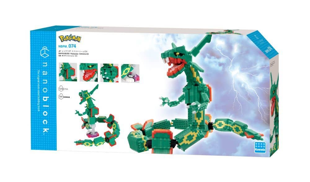 Nanoblock - Pokémon Rayquaza Extreme Deluxe Edition